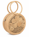 DAISY ROUND HANDWOVEN
