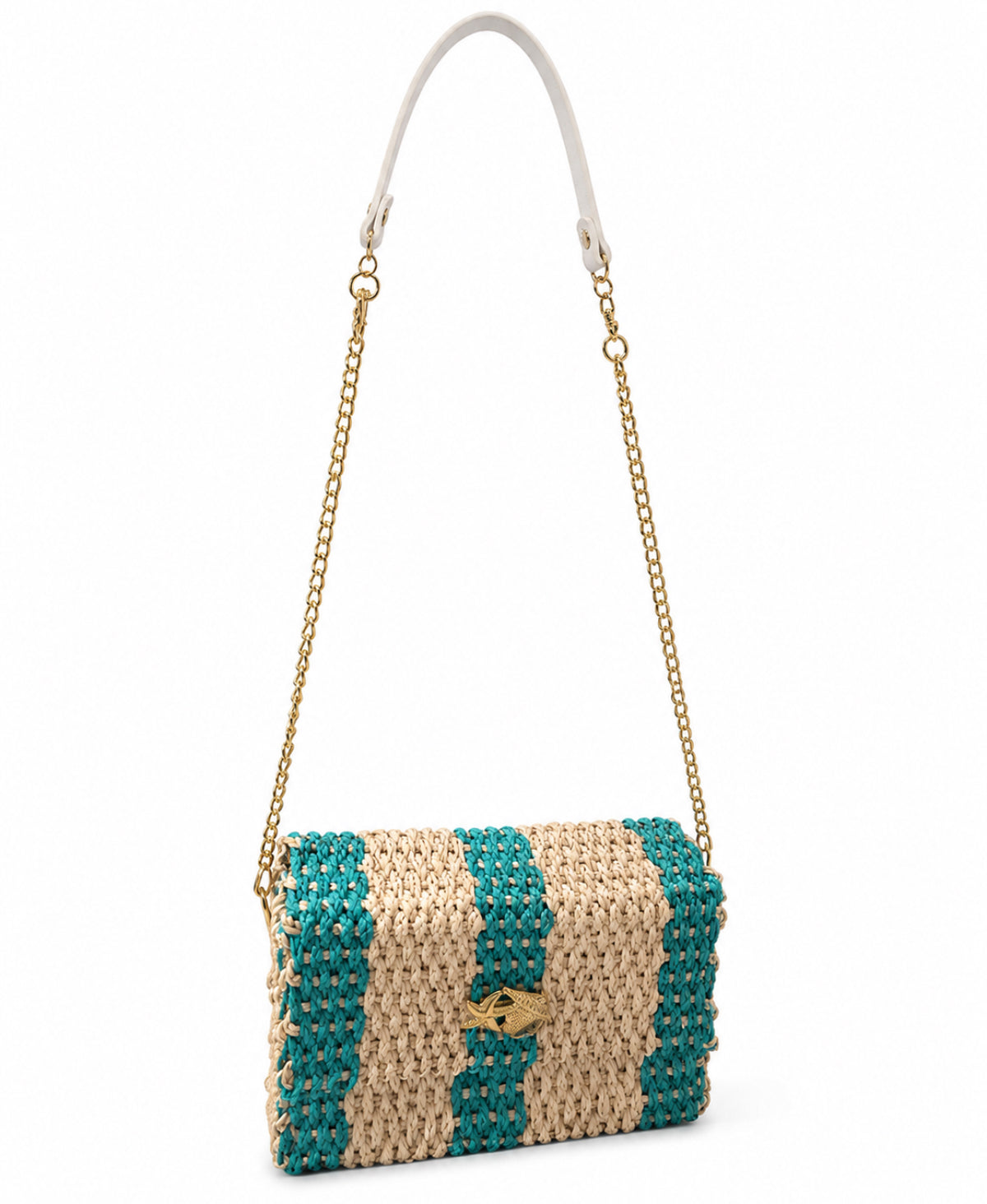 MADISON STRIPE HANDBAG