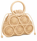 SAVANNATH HANDWOVEN PALM BAG