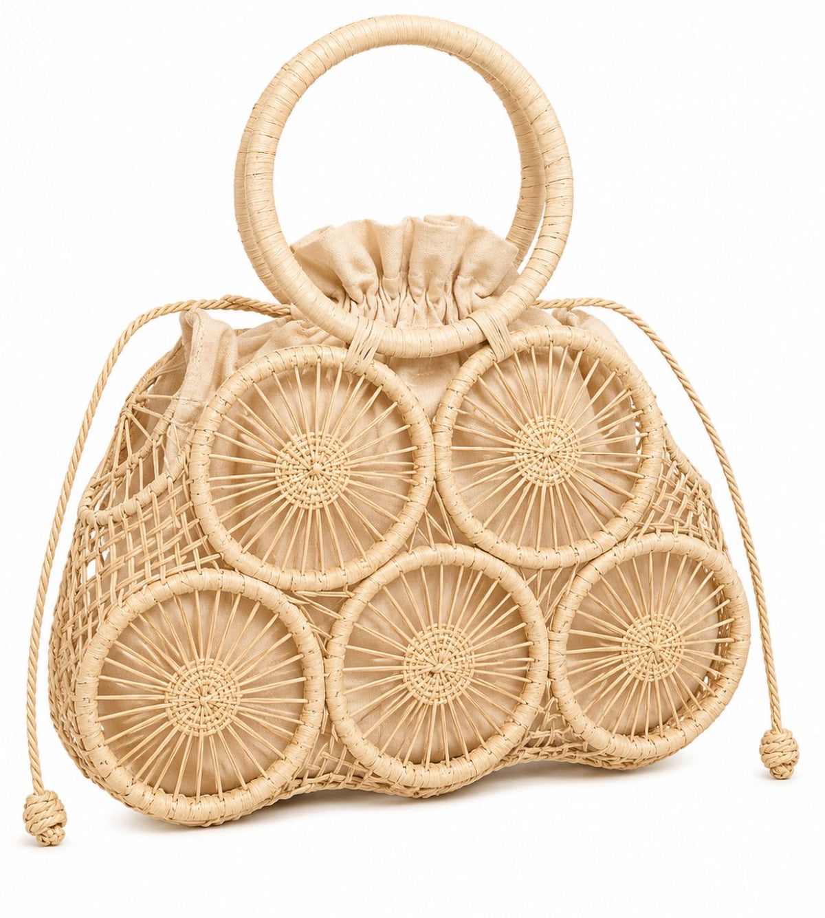SAVANNATH HANDWOVEN PALM BAG