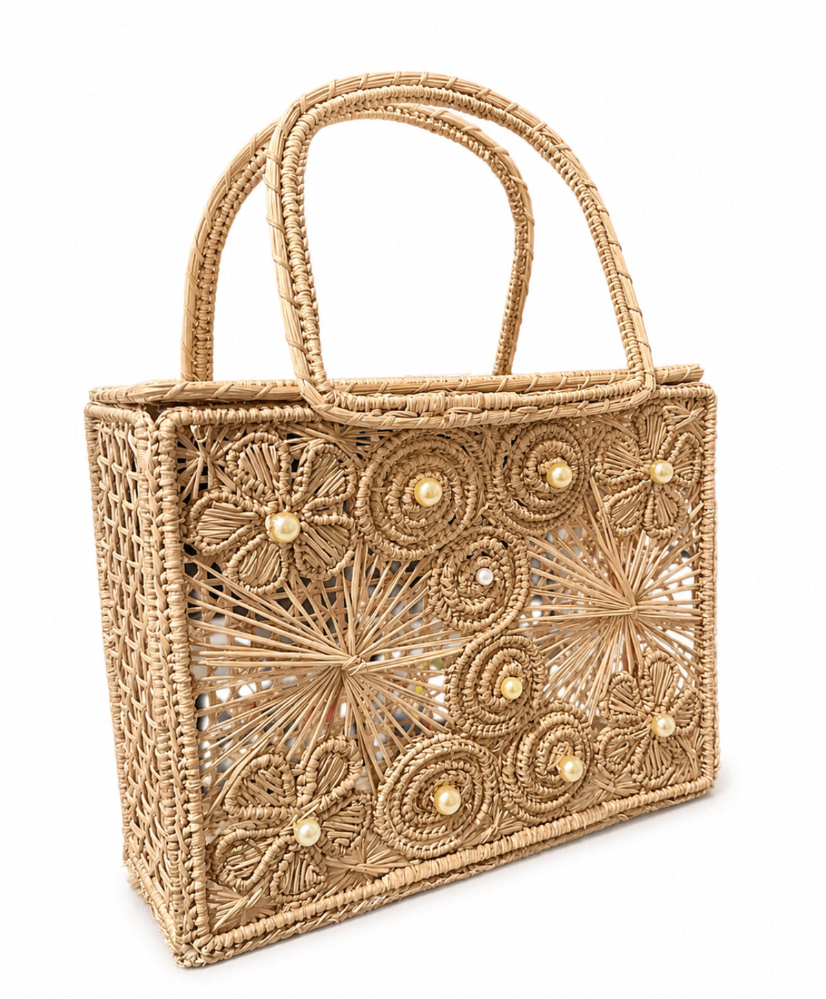 SAVANNAH FLORAL HANDBAG