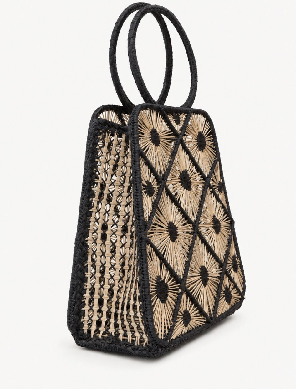 RAQUEL HANDWOVEN HANDBAG