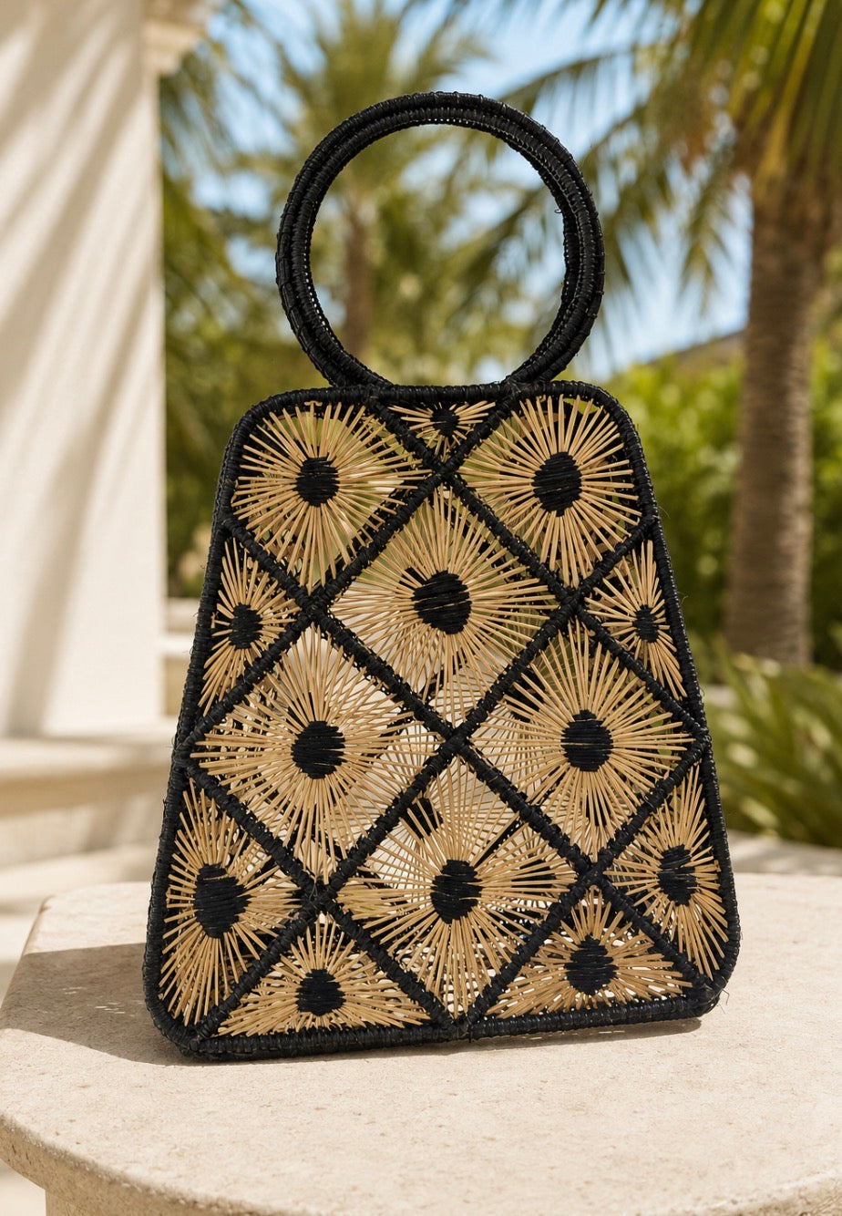 RAQUEL HANDWOVEN HANDBAG