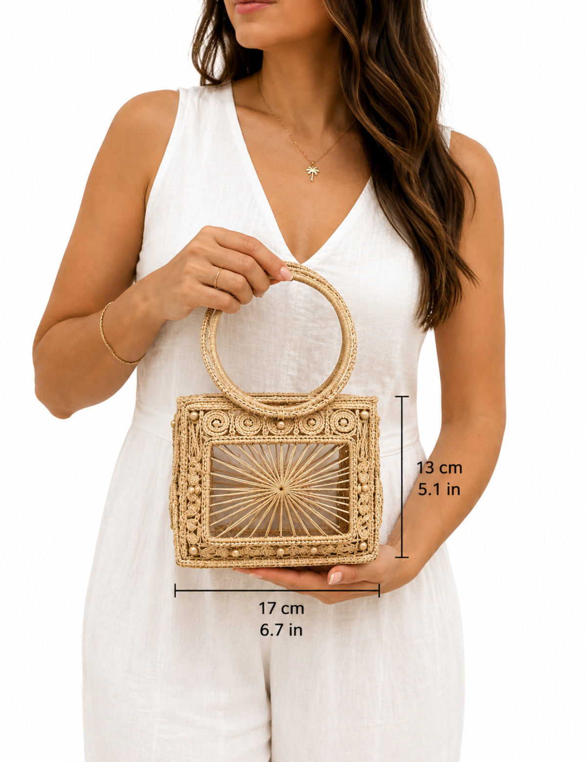 Amalia Handwoven handbag