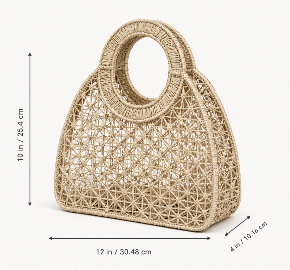 ANNA HANDWOVEN HANDBAG