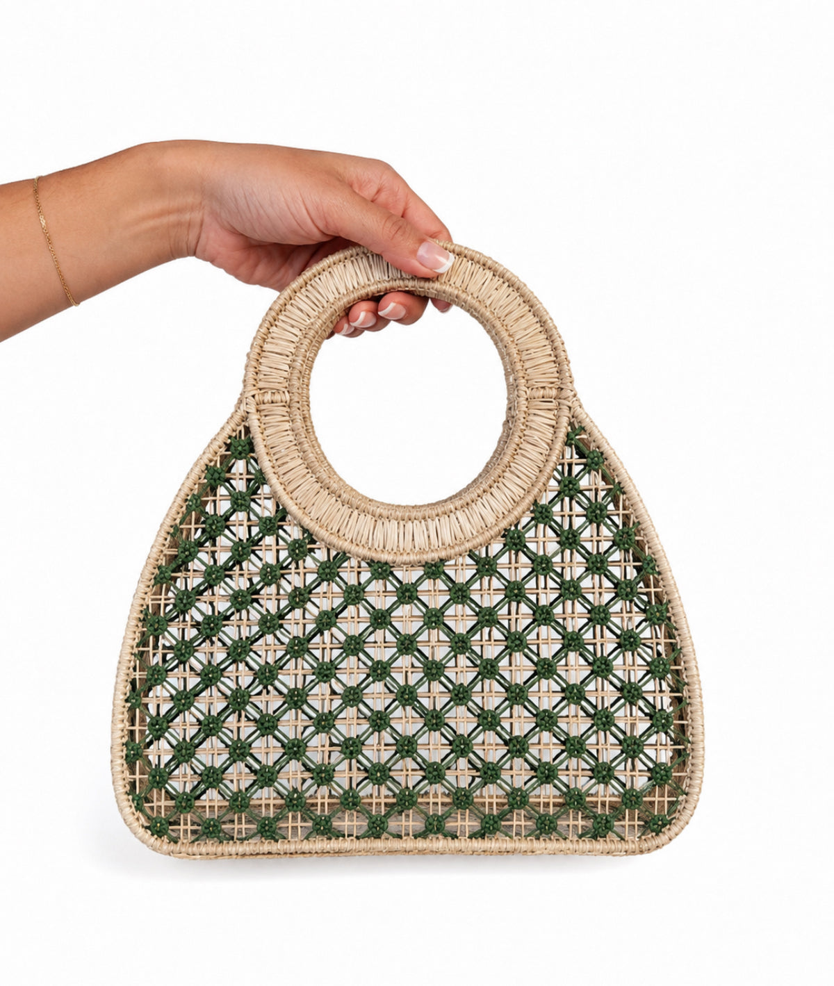 ANNA HANDWOVEN HANDBAG