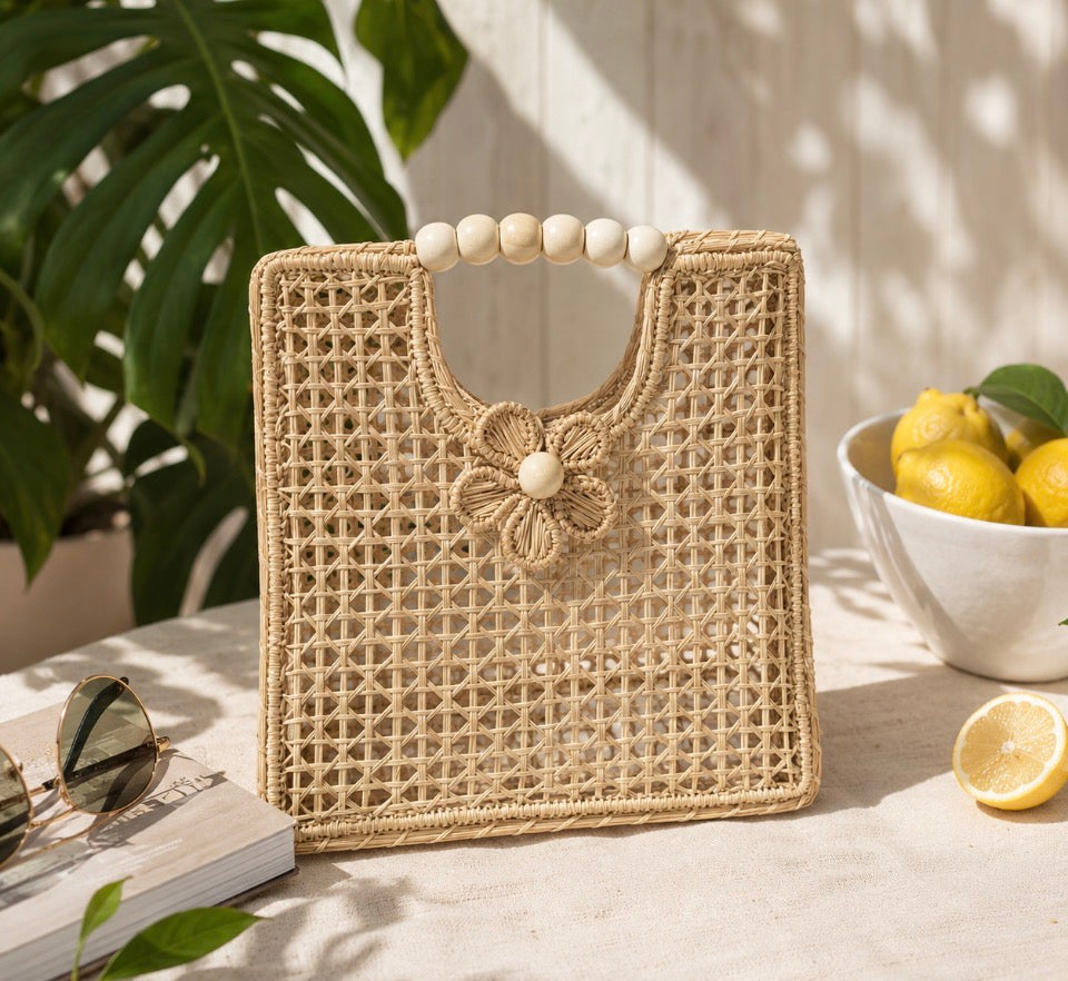 DALIA HANDWOVEN HANDBAG